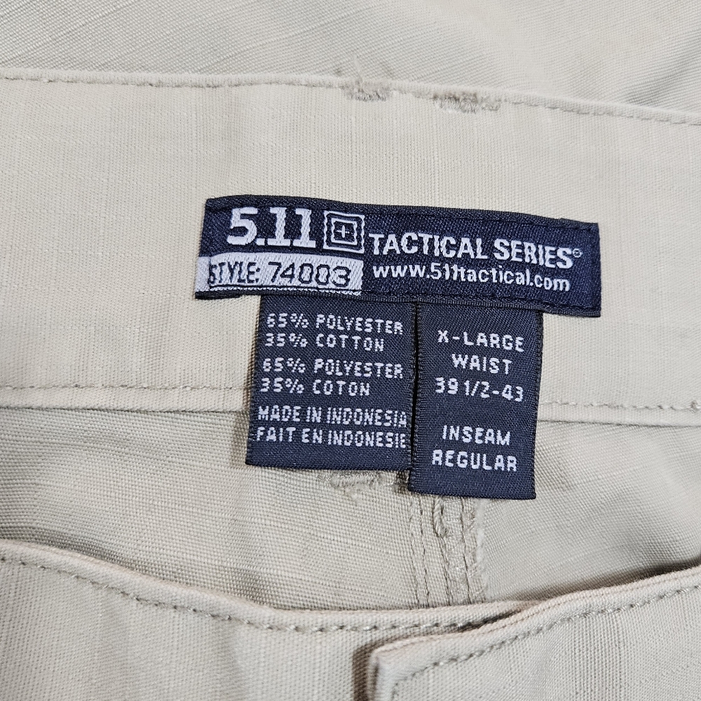 5.11 Tactical TDU Pants Size XL - Picture 7 of 10
